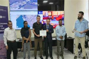 إختتام الدورة التدريبية في مجال الوعي بالمجال البحري (المستوى المتوسط) بعدن