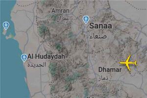 عاجل ... الطائرة الإيرانية تغيّر وجهتها إلى مطار الحديدة بعد استهداف مطار صنعاء