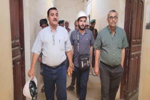 مدير البريقة يوجه بإعداد الدراسة الفنية لتأهيل إدارة وحدة البناء ..