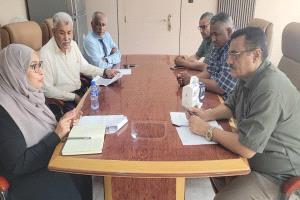 خلال لقائه بوكيل المساعد لوزارة الصحة العامة..
مدير البريقة يناقش تفعيل المشاركة المجتمعية والنظام المسائي بالمراكز الصحية وبناء مستشفى عام بالمديرية