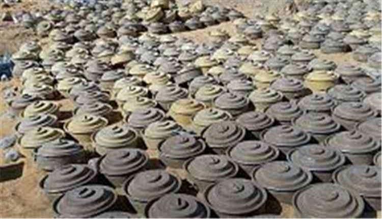 مشروع «مسام» يتلف 1,354 قطعة من المخلفات الحربية في المكلا