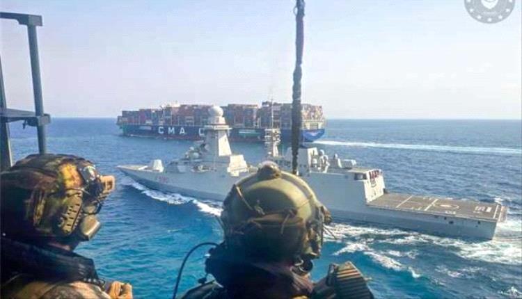 أسبيدس” تؤكد استمرار حماية الممرات البحرية