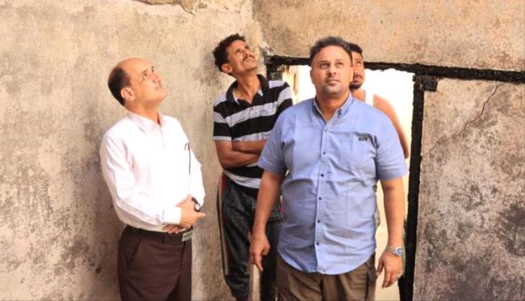 مدير عام دارسعد يوجه بالتحقيق في حريق منزل وحصر الأضرار
