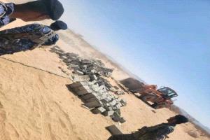 إزالة العشوائيات والتعديات بالمخططات غير المصرح بها في مدينة عتق بشبوة