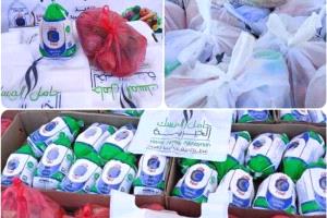 دعم غذائي لـ60 أسرة ضمن مشروع خيري في شبوة