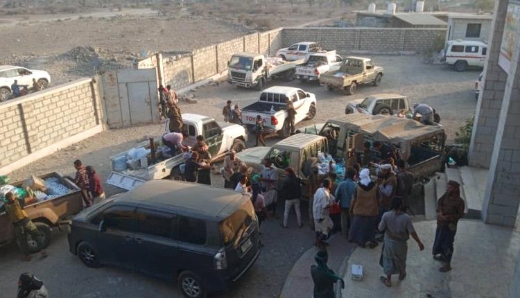 انتقالي مديرية الضالع يدشن أولى قوافلة الغذائية لإفطار ابطال القوات المسلحة الجنوبية المرابطين بالجبهات