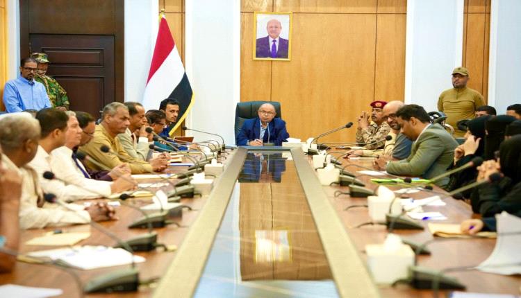 عضو مجلس القيادة سالم الخنبشي يترأس الاجتماع الاعتيادي للمكتب التنفيذي بساحل حضرموت