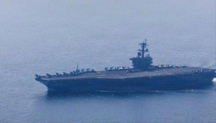 استهداف سفينة إيرانية اقتربت من حاملة الطائرات “لينكولن”