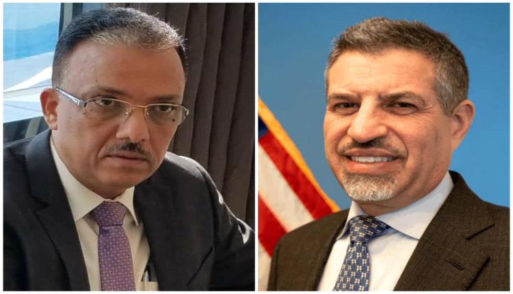 رئيس مصلحة الجمارك يبحث مع السفير الأمريكي تعزيز الشراكة ودعم التحديث الجمركي