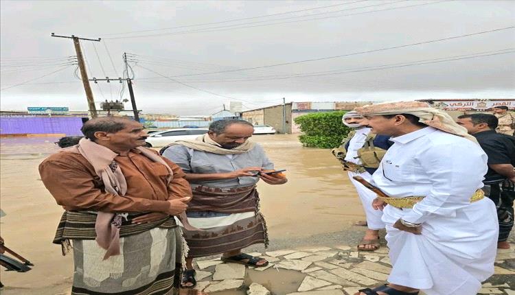 محافظ شبوة يشدد على رفع الجاهزية لمواجهة آثار الحالة الجوية الماطرة