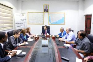 وزير الكهرباء يبحث مع البرنامج الإنمائي تعزيز التعاون في مشاريع ا..