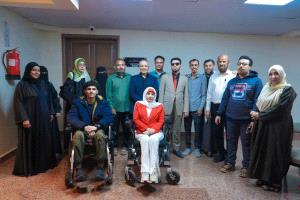 وزير الشؤون الاجتماعية والعمل يلتقي ممثلي الشبكة الوطنية لمناصرة حقوق ذوي الإعاقة