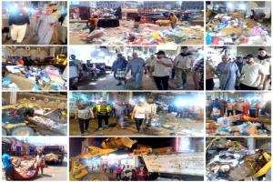 حملات نظافة مكثفة في الشيخ عثمان وصيرة ليلة عيد الفطر..