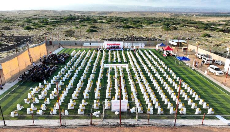 حضرموت.. صلة للتنمية تدشن مشروعاً إغاثياً للتخفيف من آثار المنخفض الجوي بالريدة وقصيعر بتمويل هولندي