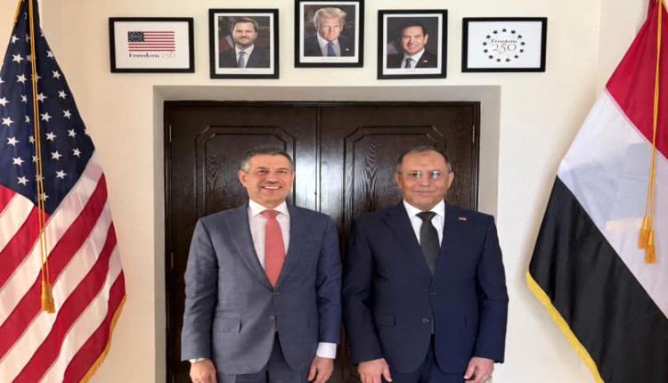 وزير الصناعة والتجارة يبحث مع السفير الأمريكي توسيع الشراكة الاقتصادية وتحفيز الاستثمار ودعم التحول المؤسسي