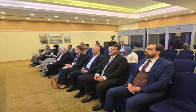 الشرجبي يشارك في جلسة حواريه  حول إدارة الموارد المائية في اليمن ضمن أسبوع القاهرة للمياه 