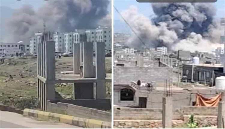 ضربات جوية دقيقة تستهدف معسكرات وتعزيزات لميليشيا الحوثي في الحوبان ومفرق ماوية شرق تعز