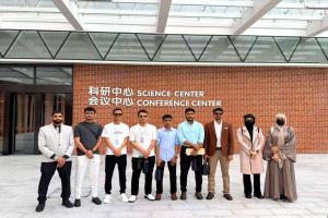وفد جامعة عدن يواصل برنامجه العلمي في الصين بزيارات تجمع بين الطب والتكنولوجيا والثقافة
